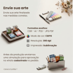 Kit Presente Música e Foto com Caneca Personalizada no Caixotinho MDF