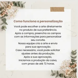 Kit Convite para Padrinho e Madrinha de Batismo com Canecas,...