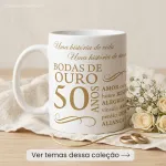 Caneca Bodas Personalizada com Foto