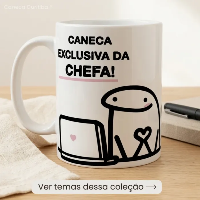 Caneca Chefe Personalizada com foto