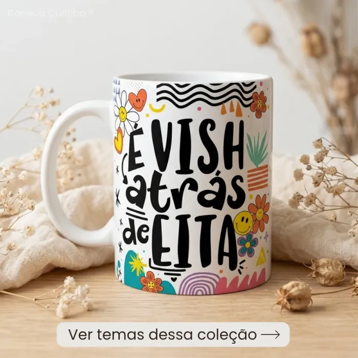 Caneca Vibes Positivas Personalizada com Foto