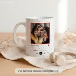 Caneca Personalizada com Música e Foto