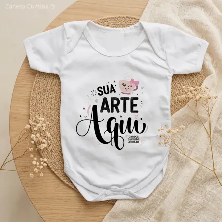 Body bebê Personalizado com Foto ou Arte