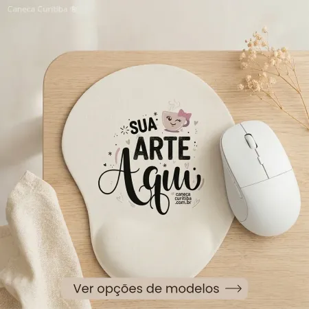 Mouse Pad Personalizado com Foto ou Arte