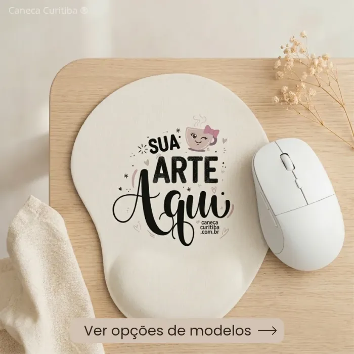 Mouse Pad Personalizado com Foto ou Arte