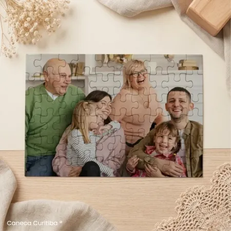 Quebra-Cabeça Personalizado com Foto 60 Peças