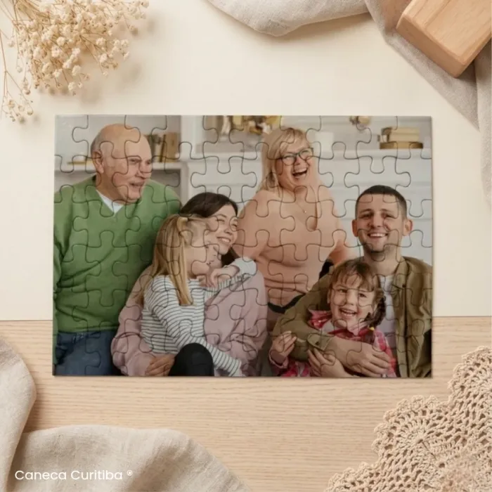 Quebra-Cabeça Personalizado com Foto 60 Peças