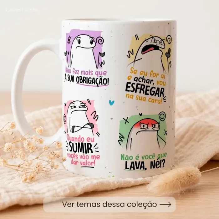 Caneca Mãe Flork Personalizada com Foto