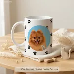 Caneca Personalizada Cachorro ou Gato com Foto