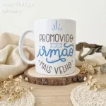 Caneca Promovido Irmão mais Velho Polímero (Pronta Entrega)