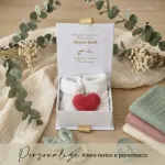 Caixa Revelação Gravidez com Sapatinho Personalizada