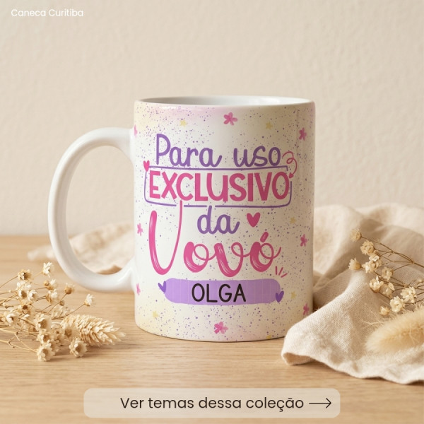 Coleção Avó(ô)s com Foto Personalizada Coleção Avó(ô)s com Foto Personalizada