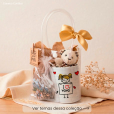 Kit Presente Dia dos Avó(ô) Caneca, Quebra-Cabeça Personalizado e Ursinho Kit Presente Dia dos Avó(ô) Caneca, Quebra-Cabeça Personalizado e Ursinho