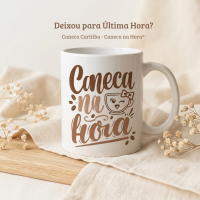 Caneca Cerâmica - Caneca na Hora
