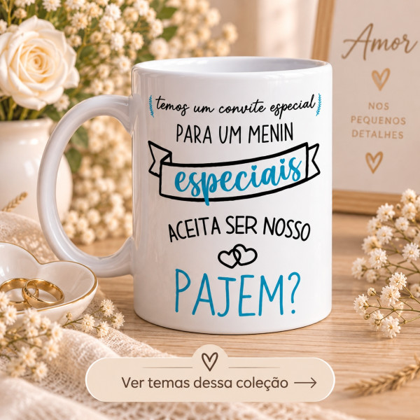 Pajem de Casamento Personalizada Pajem de Casamento Personalizada