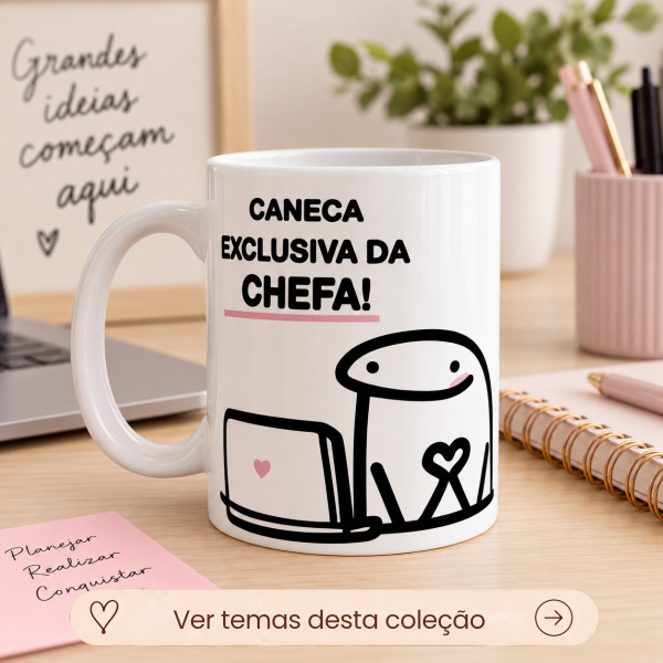 Coleção Chefe com Nome ou Frase Coleção Chefe com Nome ou Frase
