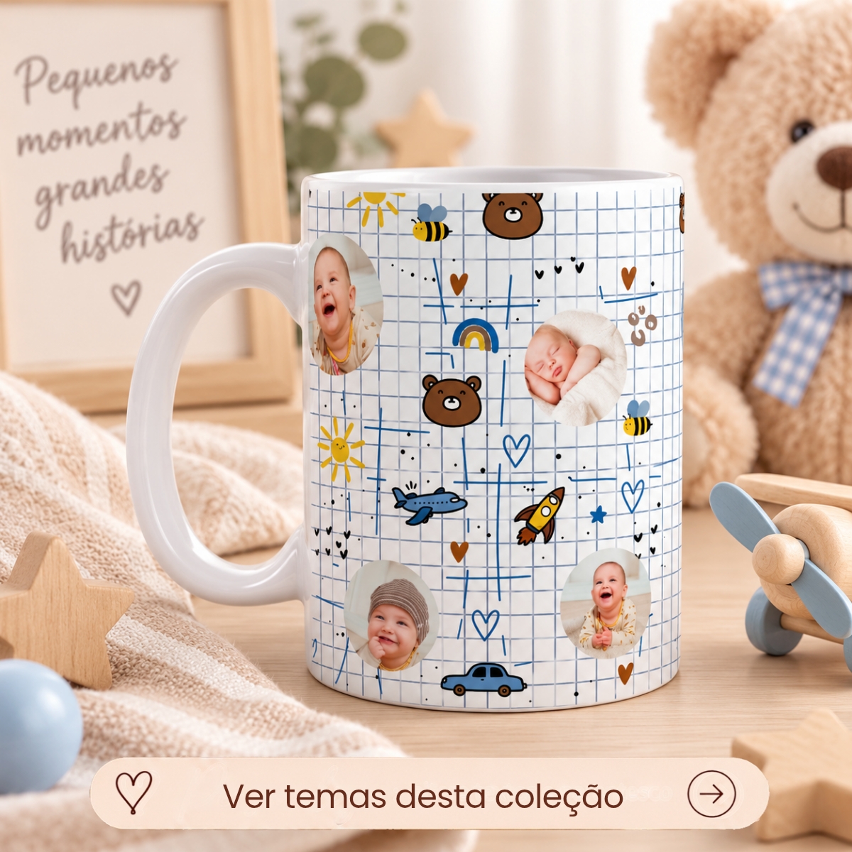 Coleção Rostinhos Kids Personalizada Coleção Rostinhos Kids Personalizada