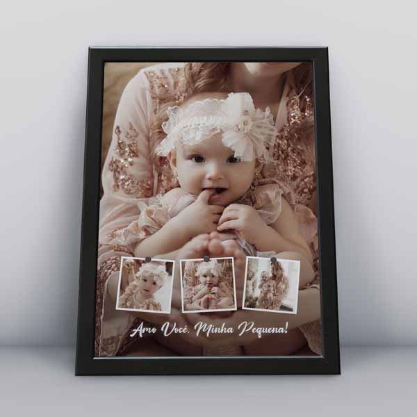 Quadro bebê Kids Personalizado fotos