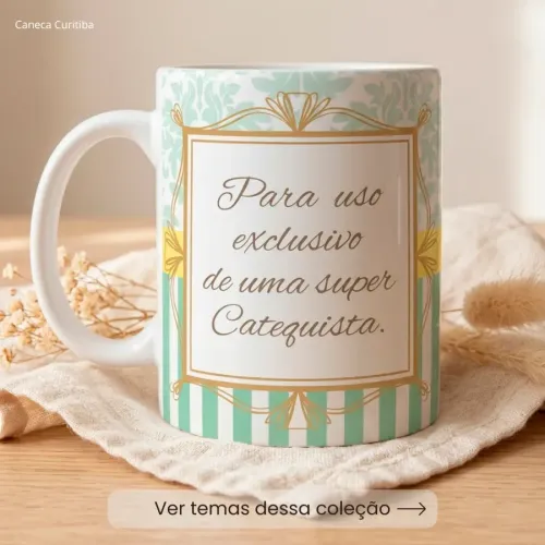 Caneca Catequista Personalizada com Foto