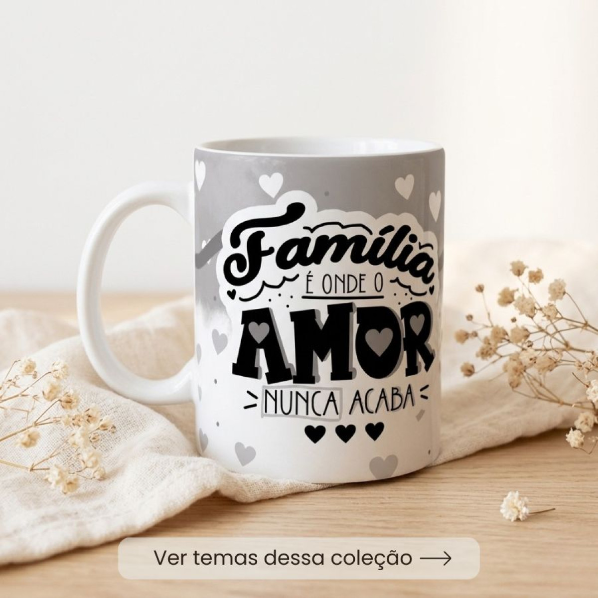 Coleção Família Personalizada com Foto