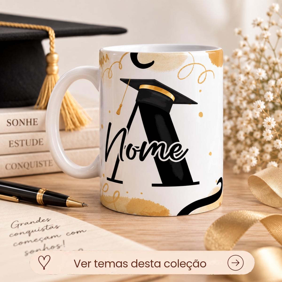 Coleção Formatura com Foto e Nome