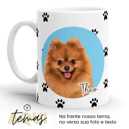 Caneca Personalizada Pet Patinhas