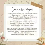 Caixa Convite Padrinhos Batismo (02 Canecas Alça Coração Colorida)