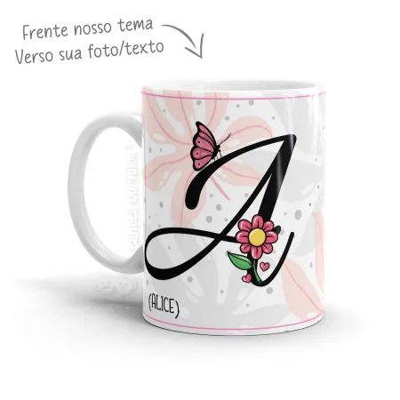 Caneca com Nome e Foto