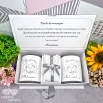 Caixa Convite Padrinhos Batismo 