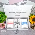 Caixa Convite Padrinhos Batismo 