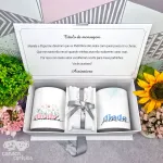 Caixa Convite Padrinhos Batismo