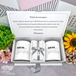 Caixa Convite Padrinhos Batismo