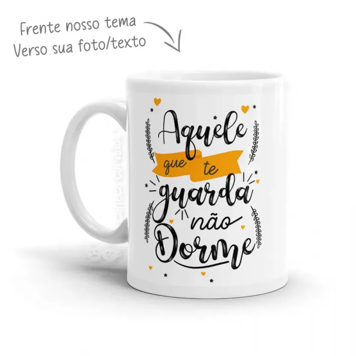 Mod.: 011 - Caneca Personalizada Fé e Deus com foto