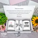 Caixa Convite Padrinhos Batismo