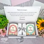 Caixa Convite Padrinhos Batismo