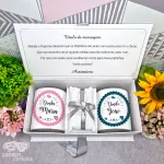 Caixa Convite Padrinhos Batismo