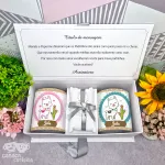 Caixa Convite Padrinhos Batismo 