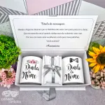 Caixa Convite Padrinhos Batismo