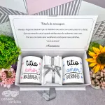 Caixa Convite Padrinhos Batismo 