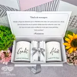 Caixa Convite Padrinhos Batismo