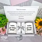 Caixa Convite Padrinhos Batismo 