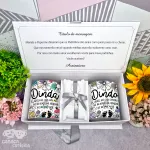 Caixa Convite Padrinhos Batismo