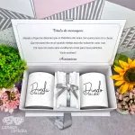 Caixa Convite Padrinhos Batismo