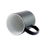 Caneca Cerâmica Mágica interior branco Personalizada 