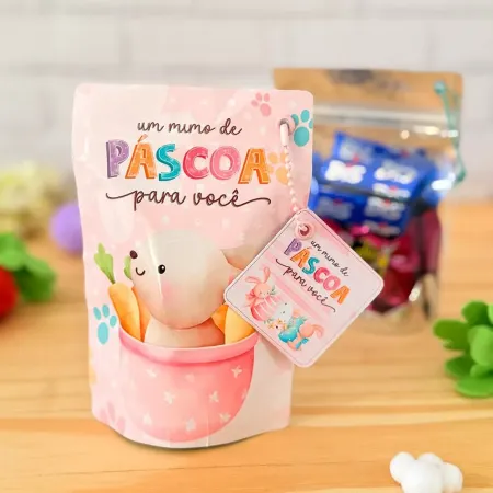 03 Ziplock 10x15 cm Personalizado Páscoa (leia descrição)