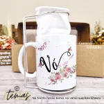 Kit Presente Caneca Personalizada com Mini Coador (Avós)