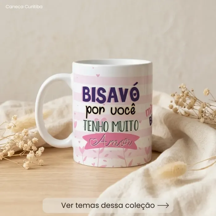 Caneca Personalizada para Bisavó com Foto