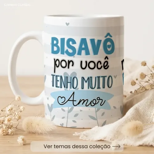 Caneca Personalizada para Bisavô com Foto