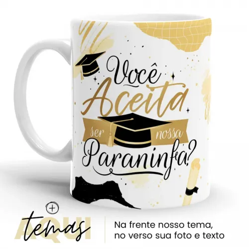 Caneca Personalizada paraninfa(o)