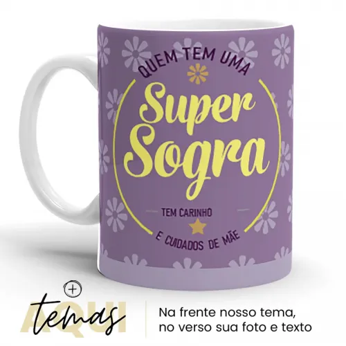 Caneca Personalizada Super Família